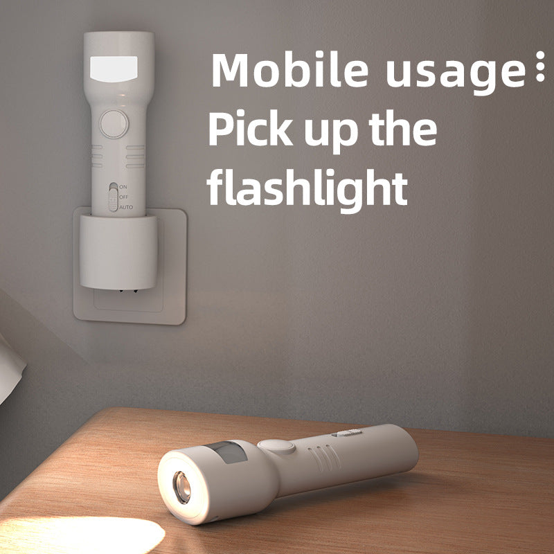 Rechargeable With Flashlight Induction Lamp People Walking Light