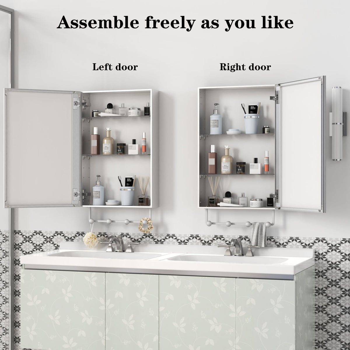 16'' x 24'' Medicine Cabinet with Mirror