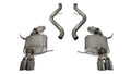Corsa Performance 08-12 BMW M3 Convertible E93 Polished Sport Cat-Back Exhaust