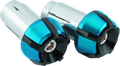 BikeMaster Anti-Vibration Bar Ends - Black/Blue 152153