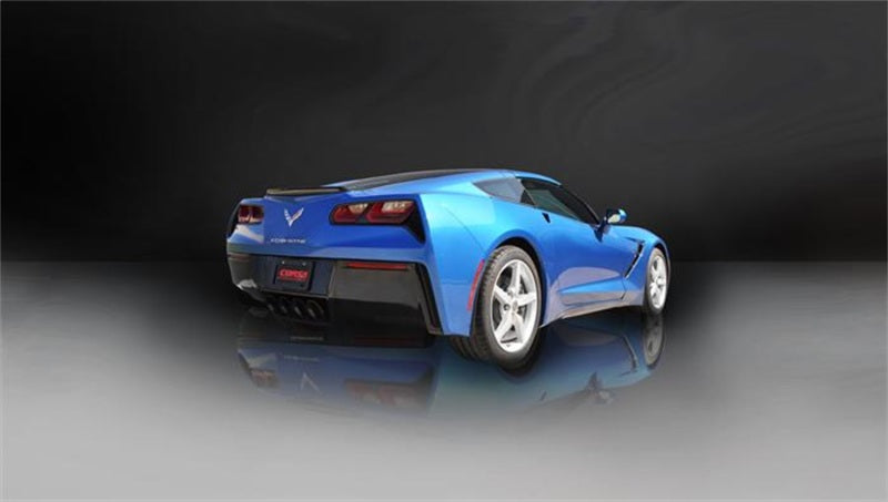 Corsa Performance 2014 Chevy Corvette C7 Coupe 6.2L V8 AT/MT 2.75" Valve-Back Dual Rear