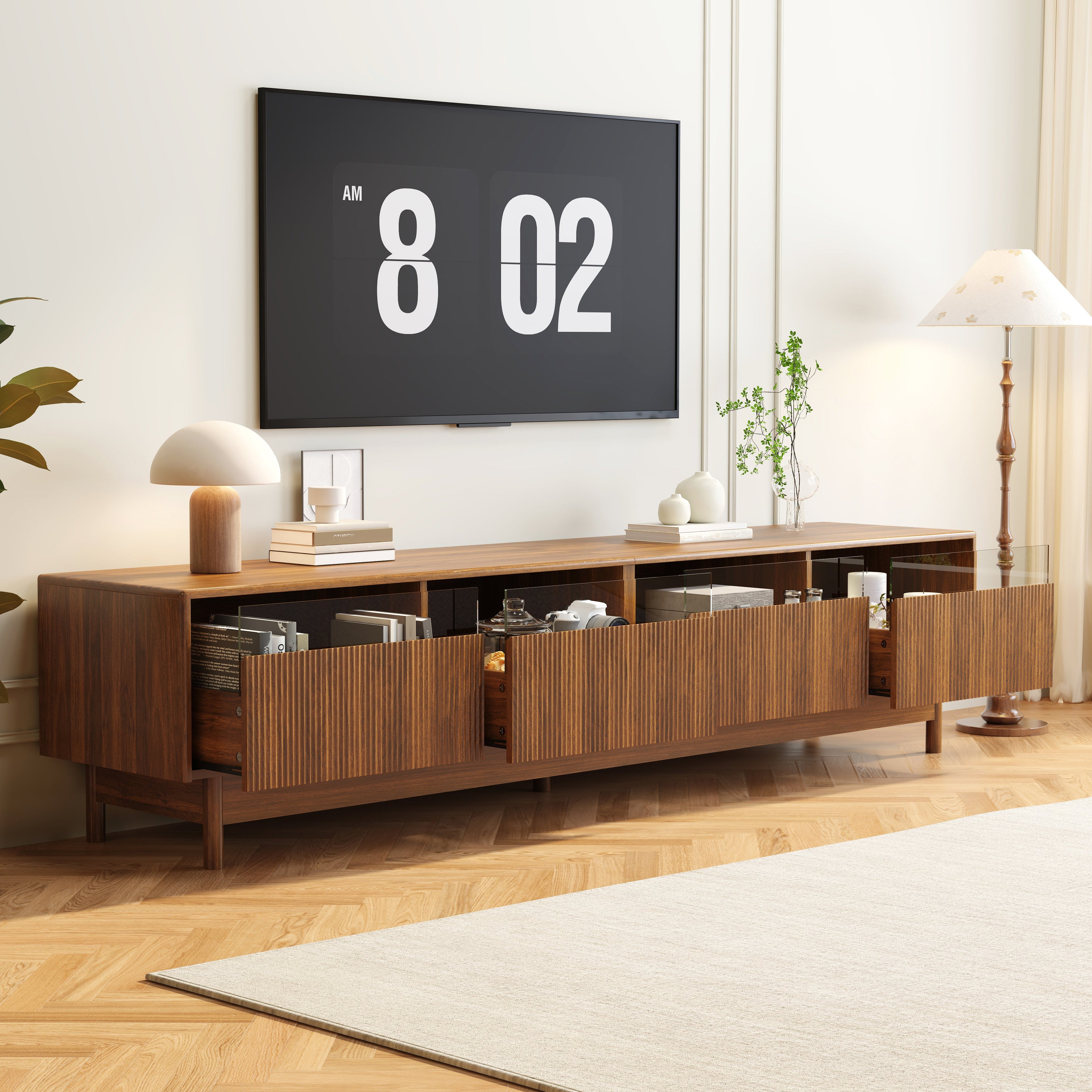 78 Inch TV Stand for Living Room