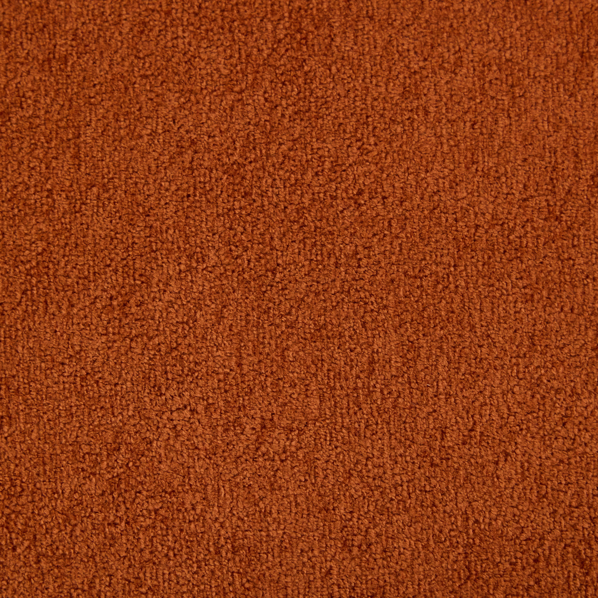 Round Armrest Loveseat (Dark Orange + Brown)
