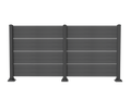 50" W x 49" H Outdoor Privacy Screen