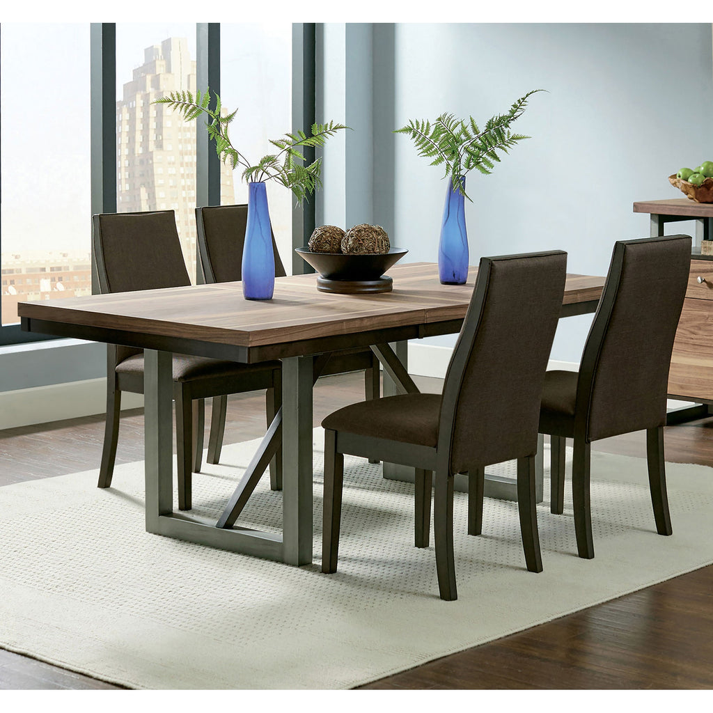 Holloway Chocolate 5-Piece Dining Set