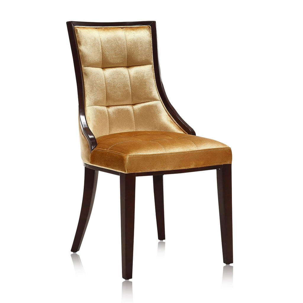 Fifth Avenue Wood Upholstered Dining Chair in Antique