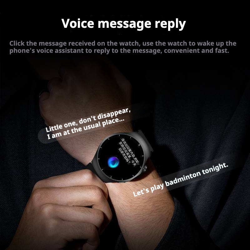 KP-S103 Smartwatch Bluetooth Calling Sports Outdoor Use Waterproof Health Monitoring Blood Oxygen Blood Pressure Ultra Long Battery Life  Cross Border Model