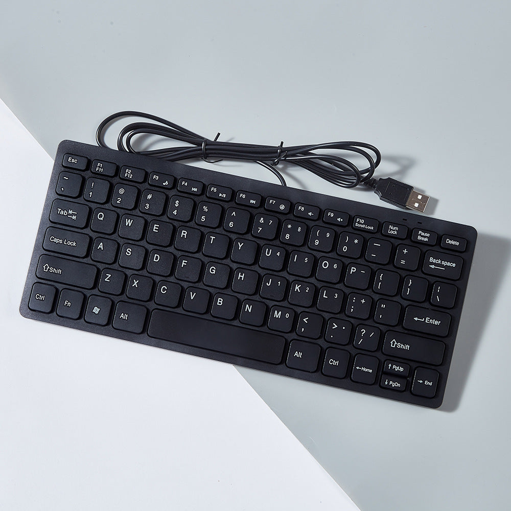 USB Desktop And Notebook Computer Keyboard Wired Mini Noiseless Keypad