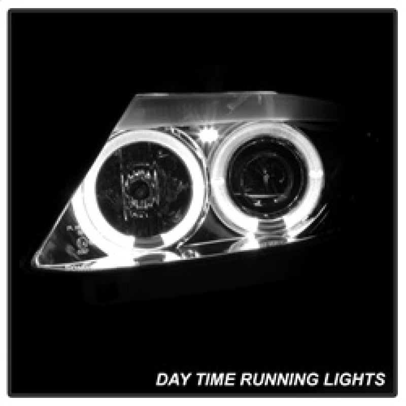 Spyder BMW Z4 03-08 Projector Headlights Halogen Model Only - LED Halo Smoke PRO-YD-BMWZ403-HL-SM 5017413