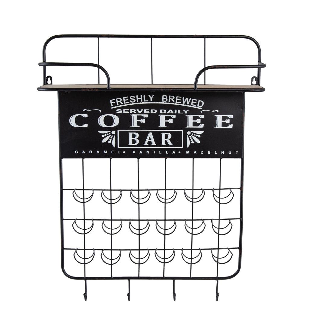 Stylish Coffee Bar Shelf