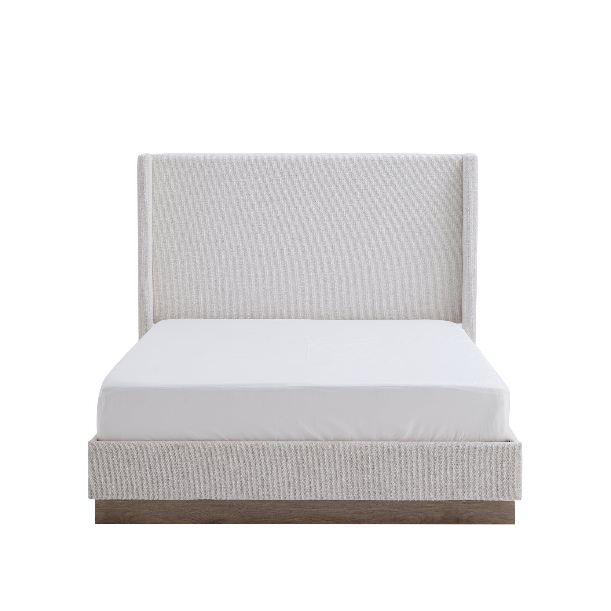 Hale Upholstered Wingback Bed Size King