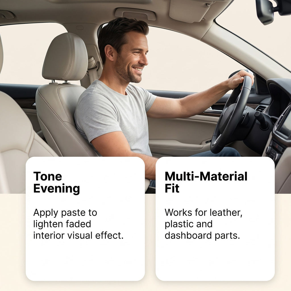 Automotive Interior Cleaning, Care, And Repair Paste