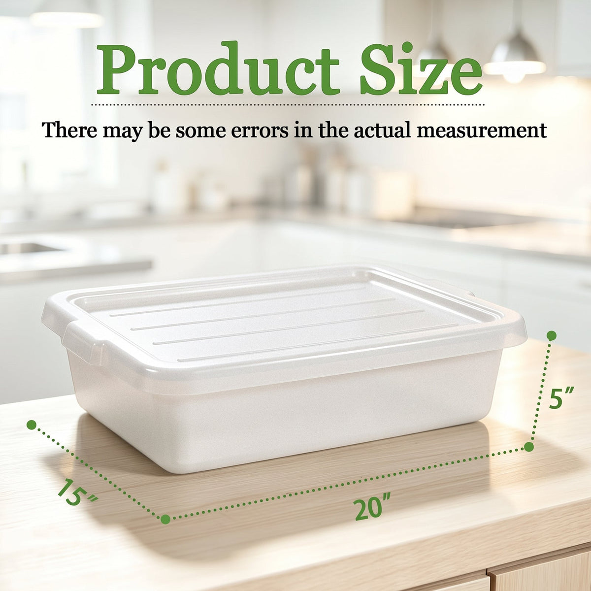 6-Pack Commercial Meat Tubs with Lids
