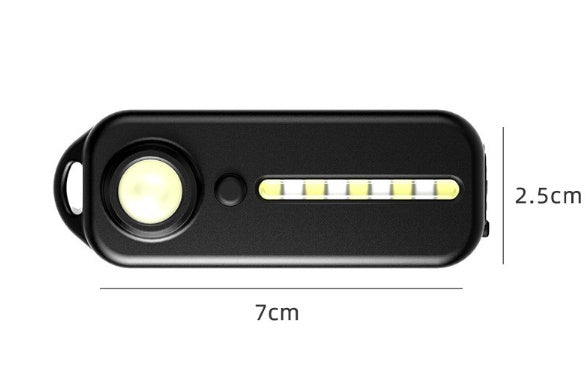 Bicycle Warning Taillight TYPE-C Backpack Light Running