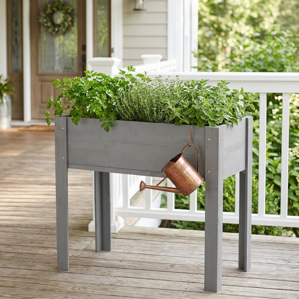 31x31x16 Inch Raised Garden Bed With Legs