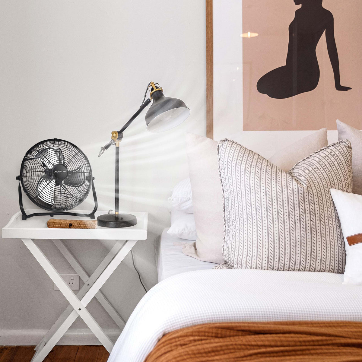 18 In. 3-Speed High-Velocity Industrial Heavy Duty Metal Floor Fan