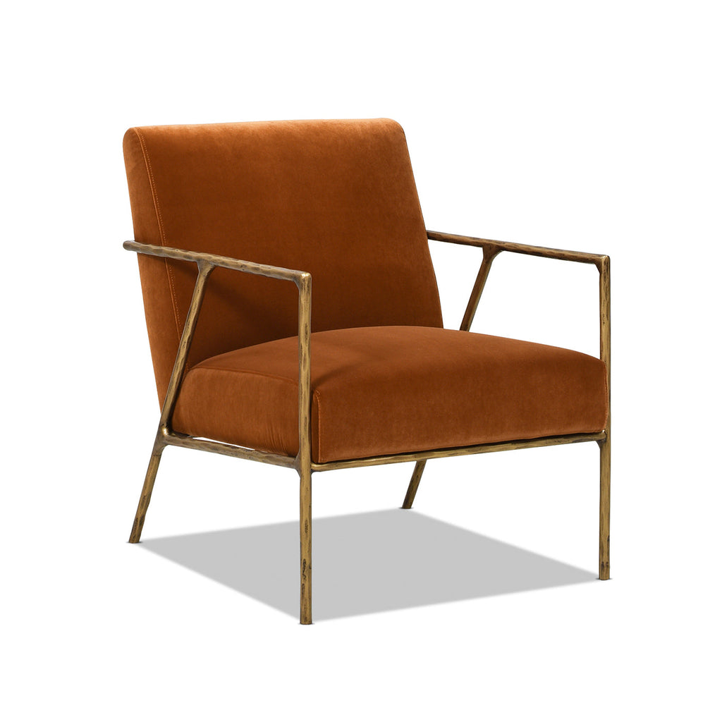 Aerin 24.5" Hammered Accent Chair
