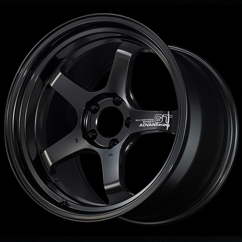 Advan GT Beyond-R 18X8.5 / +45 Offset / 5x100 BC / 63mm Bore / Racing Titanium Black YAQC8H45DTB