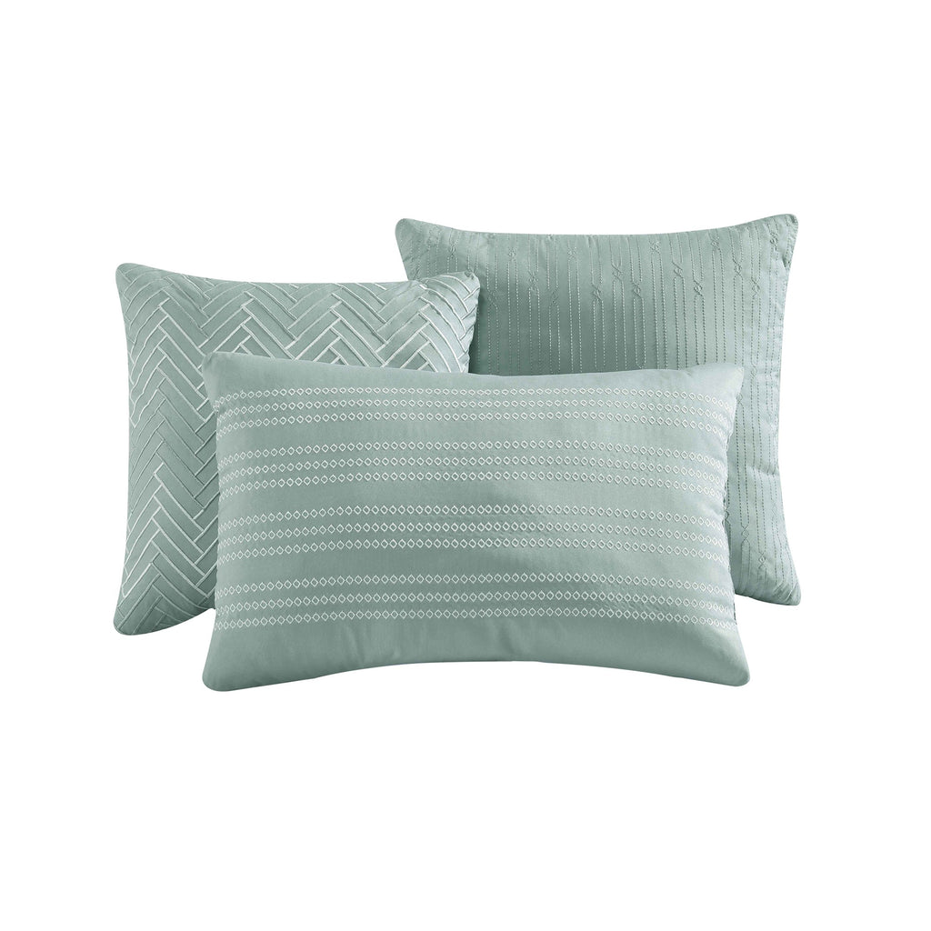 Vesta 9 Pc Queen Comforter Set
