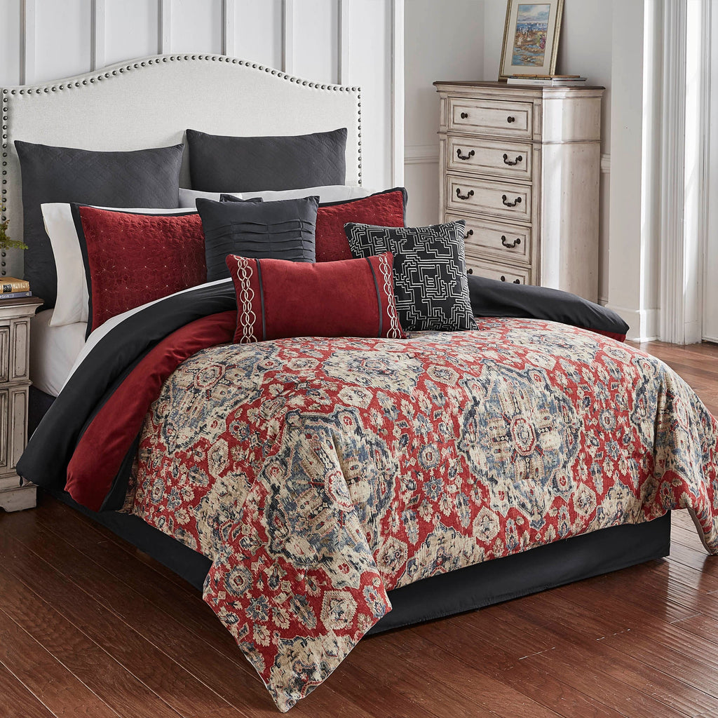 Sadler 9 Pc Queen Comforter Set
