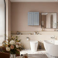 Gray Shaker Solid Wood Wall Cabinet