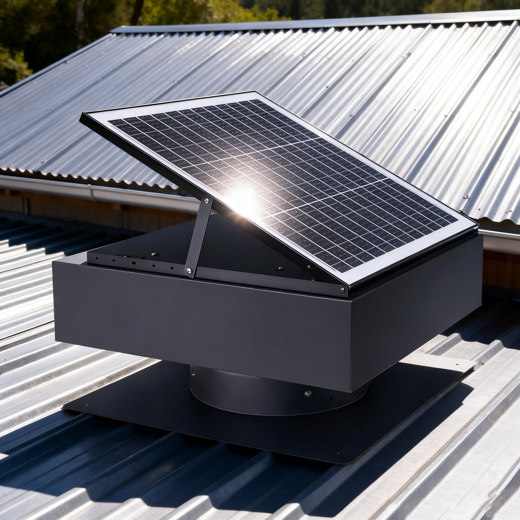 12" Solar Roof Vent Fan