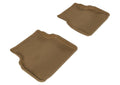 3D MAXpider 2002-2007 Subaru Impreza Kagu 2nd Row Floormats - Tan L1SB01021502
