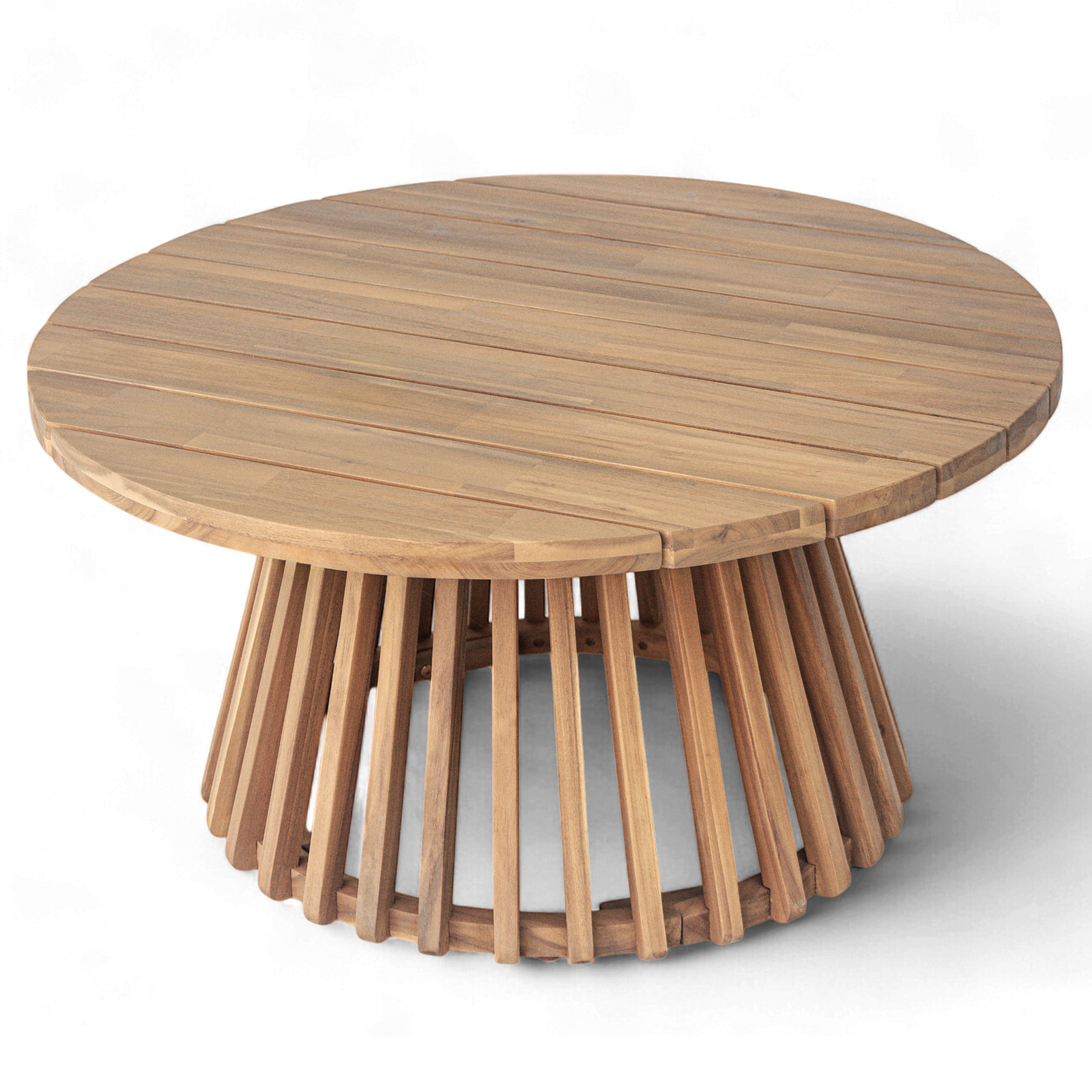 Acacia Wood Patio Coffee Table