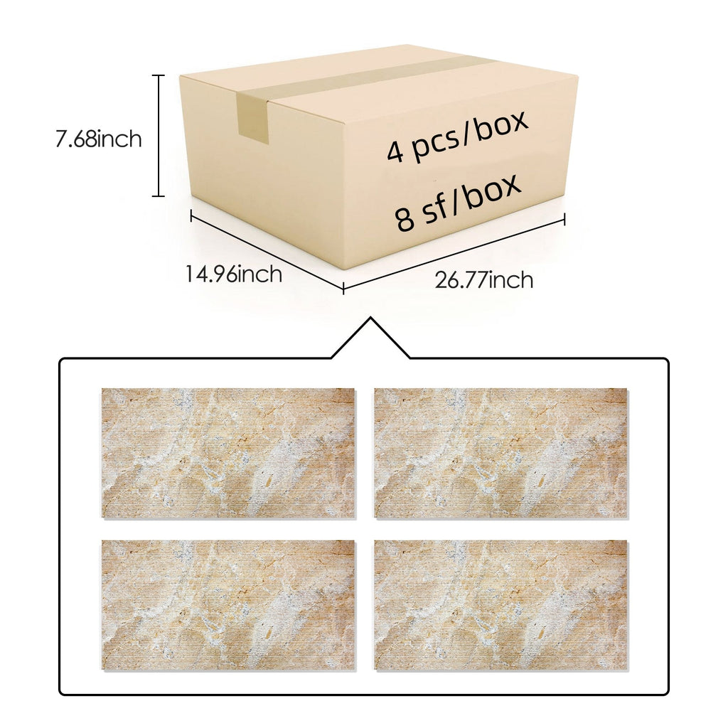Gold Yellow Beige Natural Marble Wall Tiles