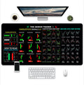 Creative Game Printed Wear-resistant Rubber Mouse Pad