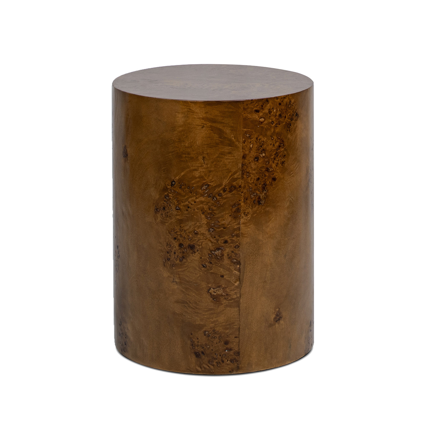 Nebula 20" Accent Oval Pillar Side Table