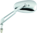 BikeMaster Harley Highrise Mirror 6-1/16in Stem - Each - Chrome 601141