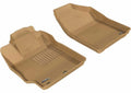 3D MAXpider 2012-2015 Toyota Prius C Kagu 1st Row Floormat - Tan L1TY09511502