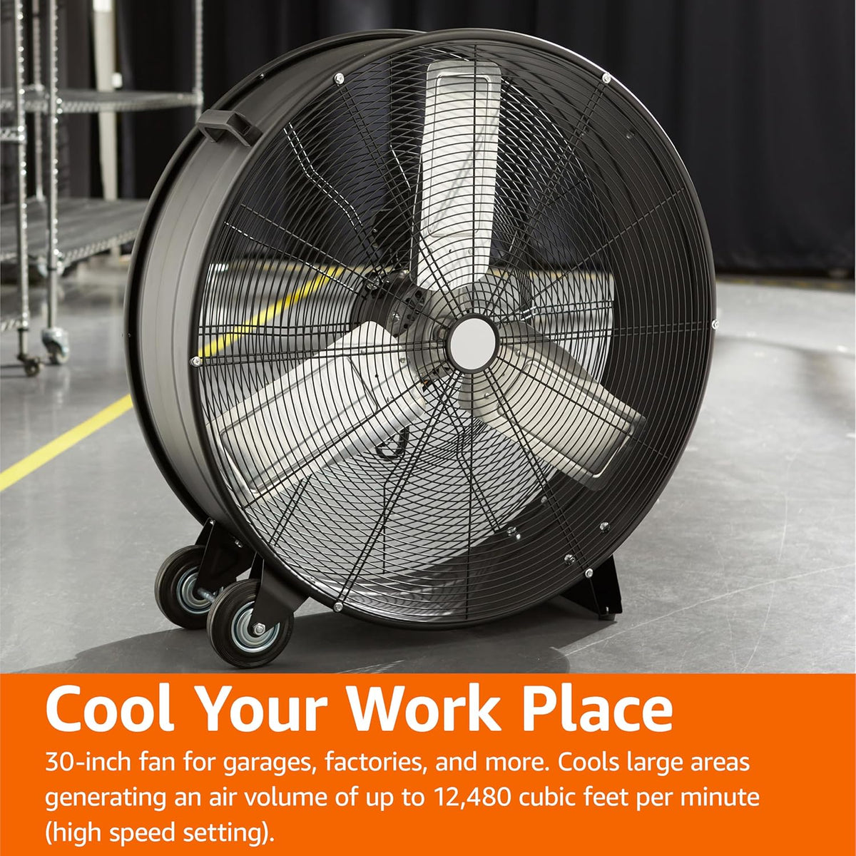 30 Inch High Velocity Drum Fan