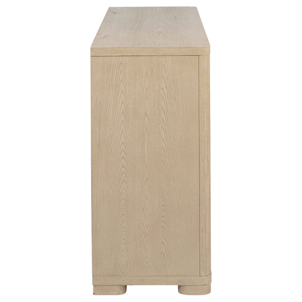 Mirador Light Elm 6-Drawer Bedroom Dresser