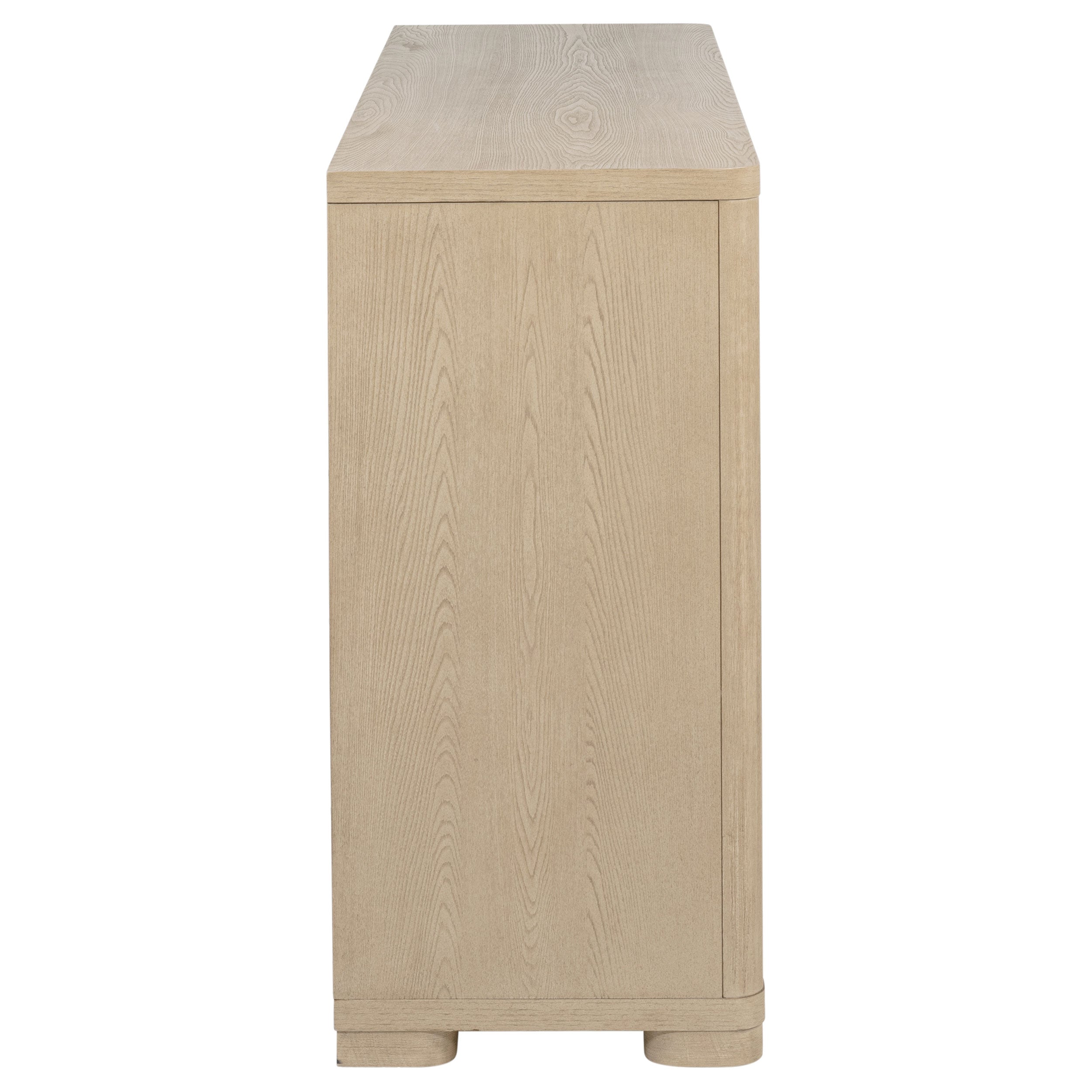 Mirador Light Elm 6-Drawer Bedroom Dresser