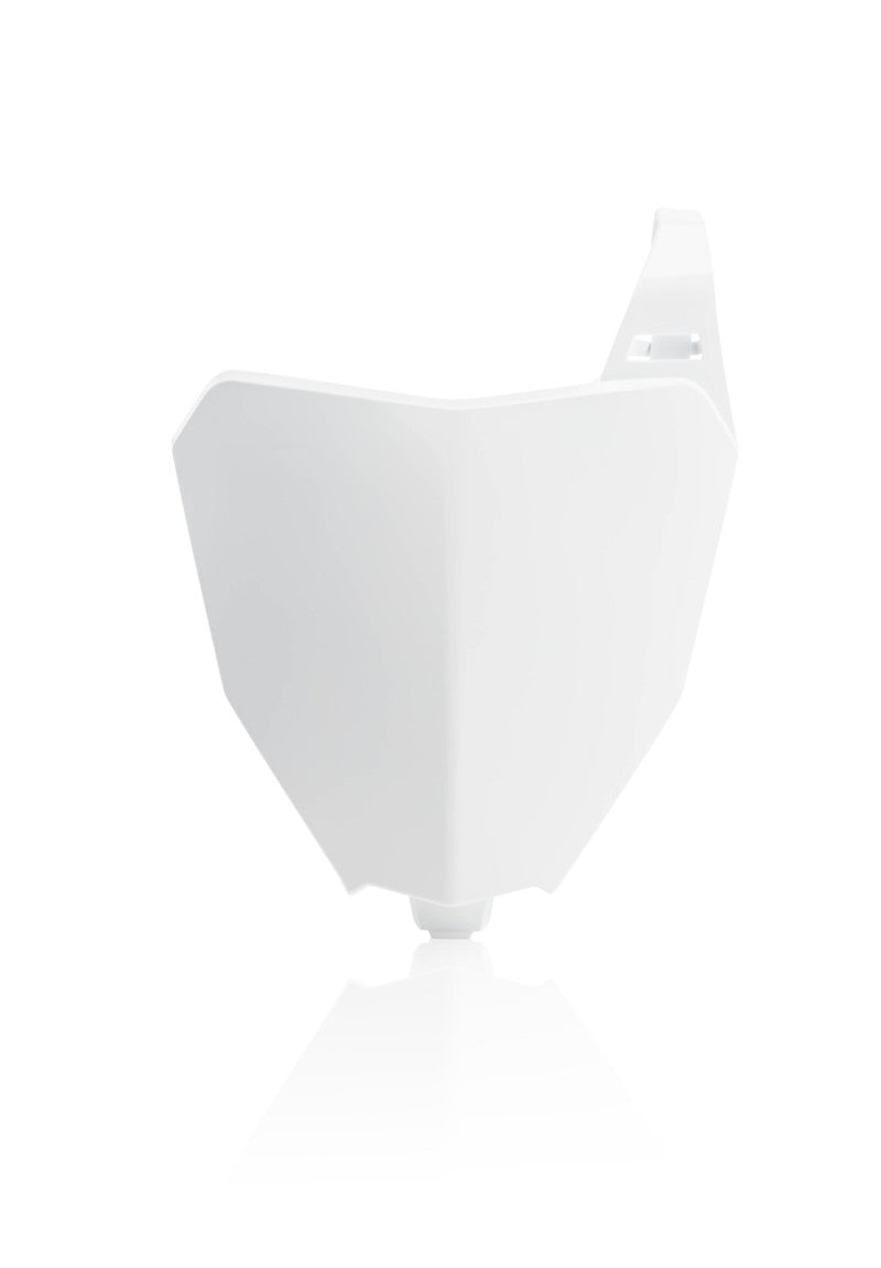 Acerbis 19-22 Honda CRF250R/ CRF250RX/ CRF450R/ CRF450R-S/ CRF450RX Front Number Plate - White 2780390002
