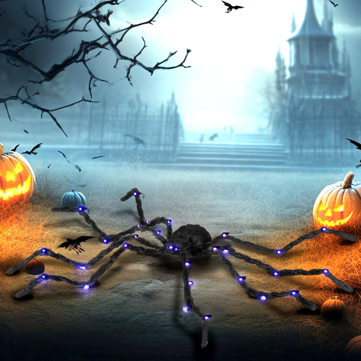 HOMCOM 3.25" Outdoor Halloween Decoration
