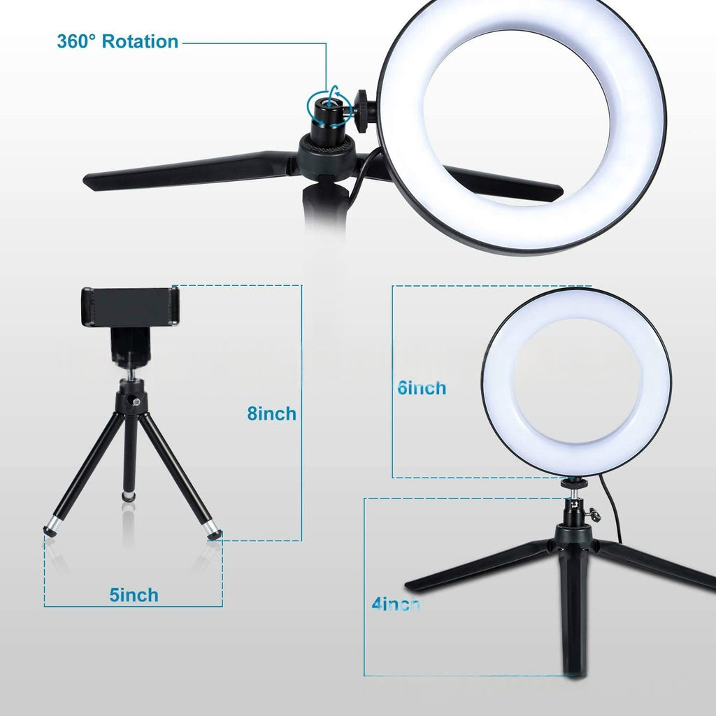 LED Ring Live-Streaming Beauty Light Fill Light With Stand
