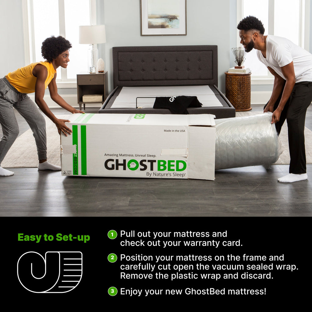 GhostBed Supreme 12" King Foam Mattress