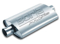 Borla Universal Pro-XS Oval 2.5in Inlet/Outlet Center/Center Notched Muffler 400496