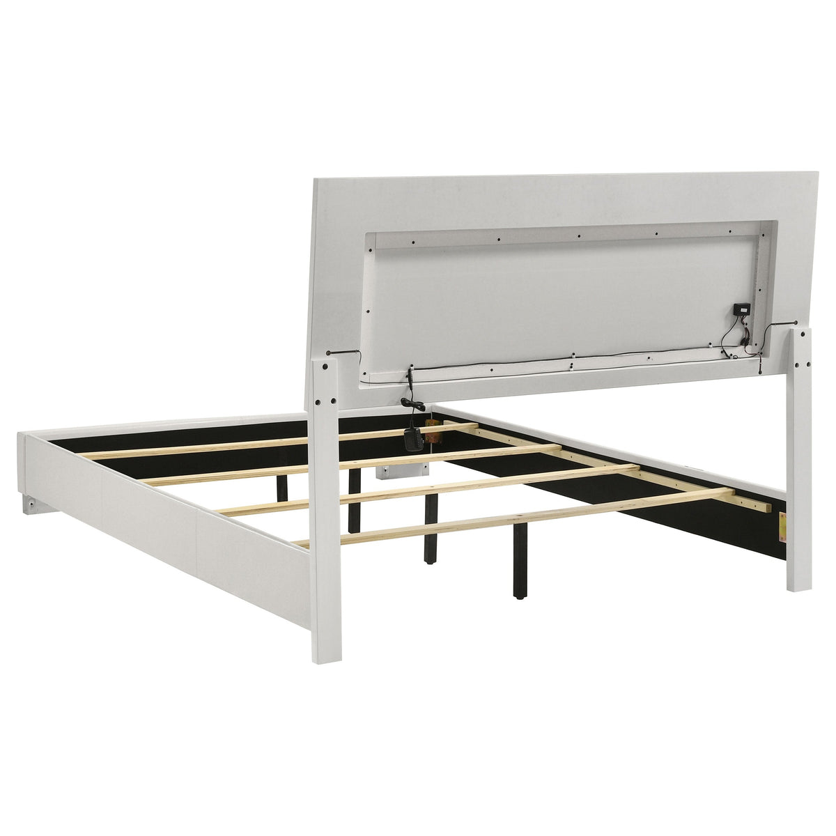 August Glossy Modern Bedroom Set