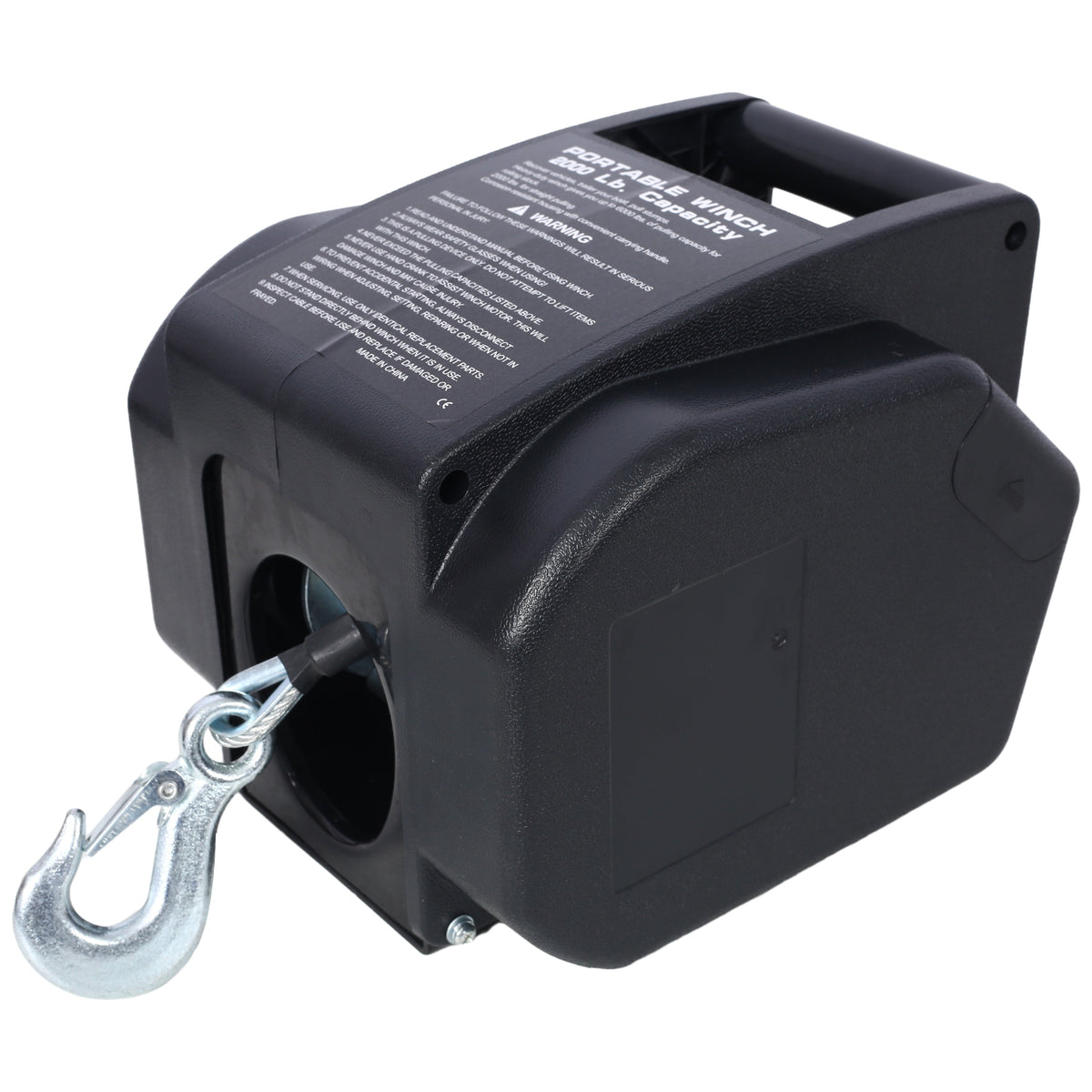 12V 2000lbs Electric Trailer Winch