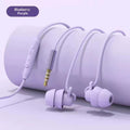 Wired In-ear Sleep Headphones For Noise Isolation, Suitable For Side Sleeping