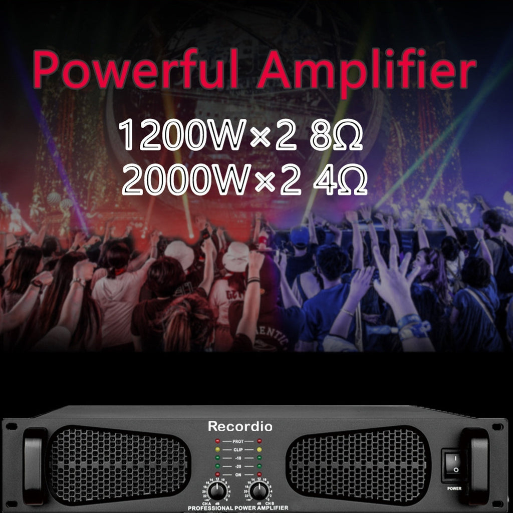 Professional Analog Power Amplifier For Stage And KTV Use
