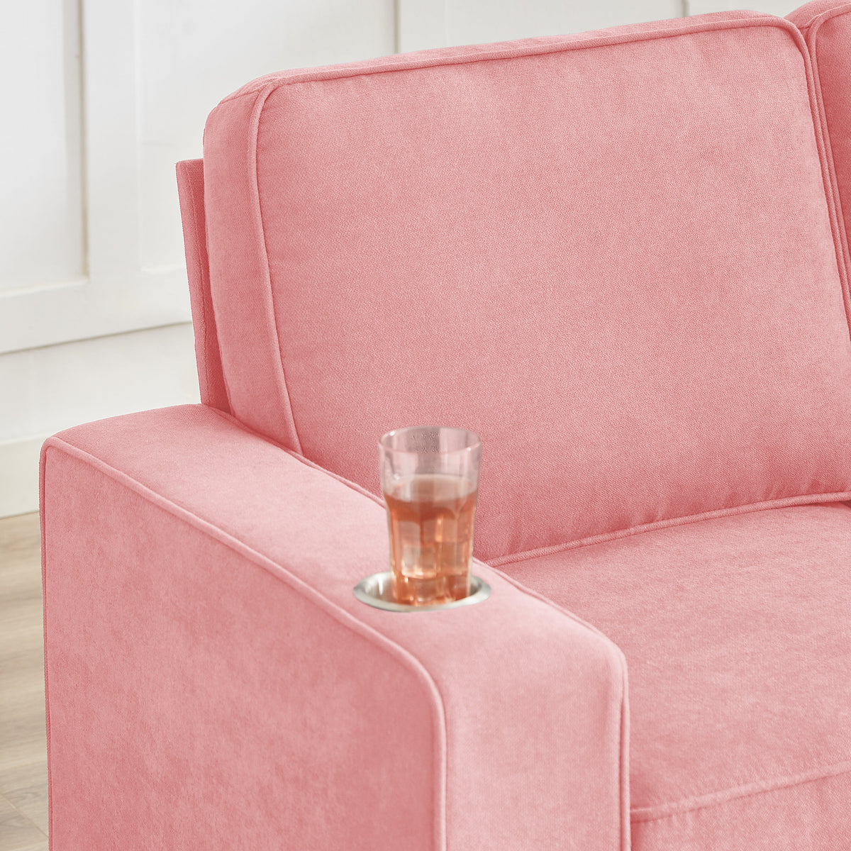 Modern Snowfleece 3-Seater Sofa