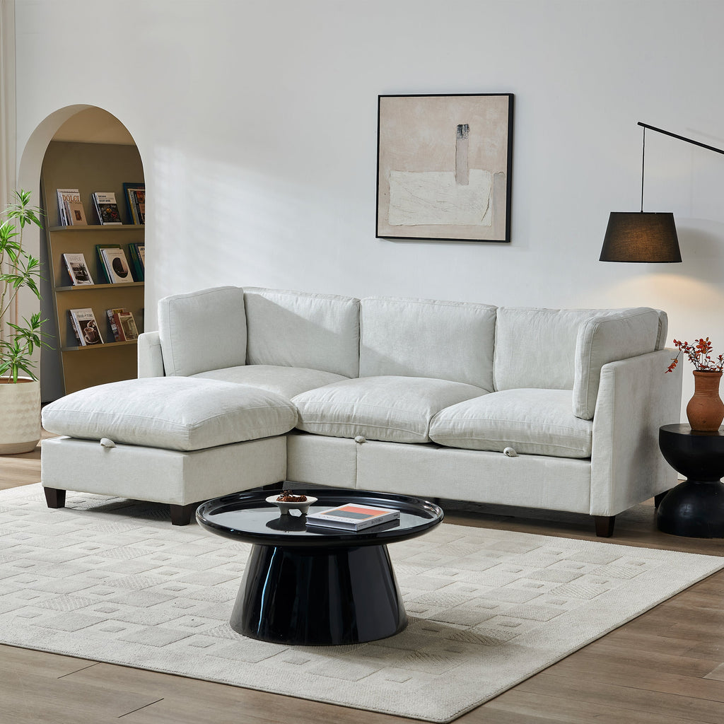 96.5" Sectional Couch for Living Room