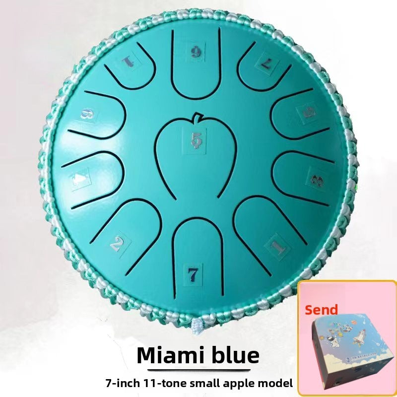 Apple-Shell Ethereal Steel Tongue Drum