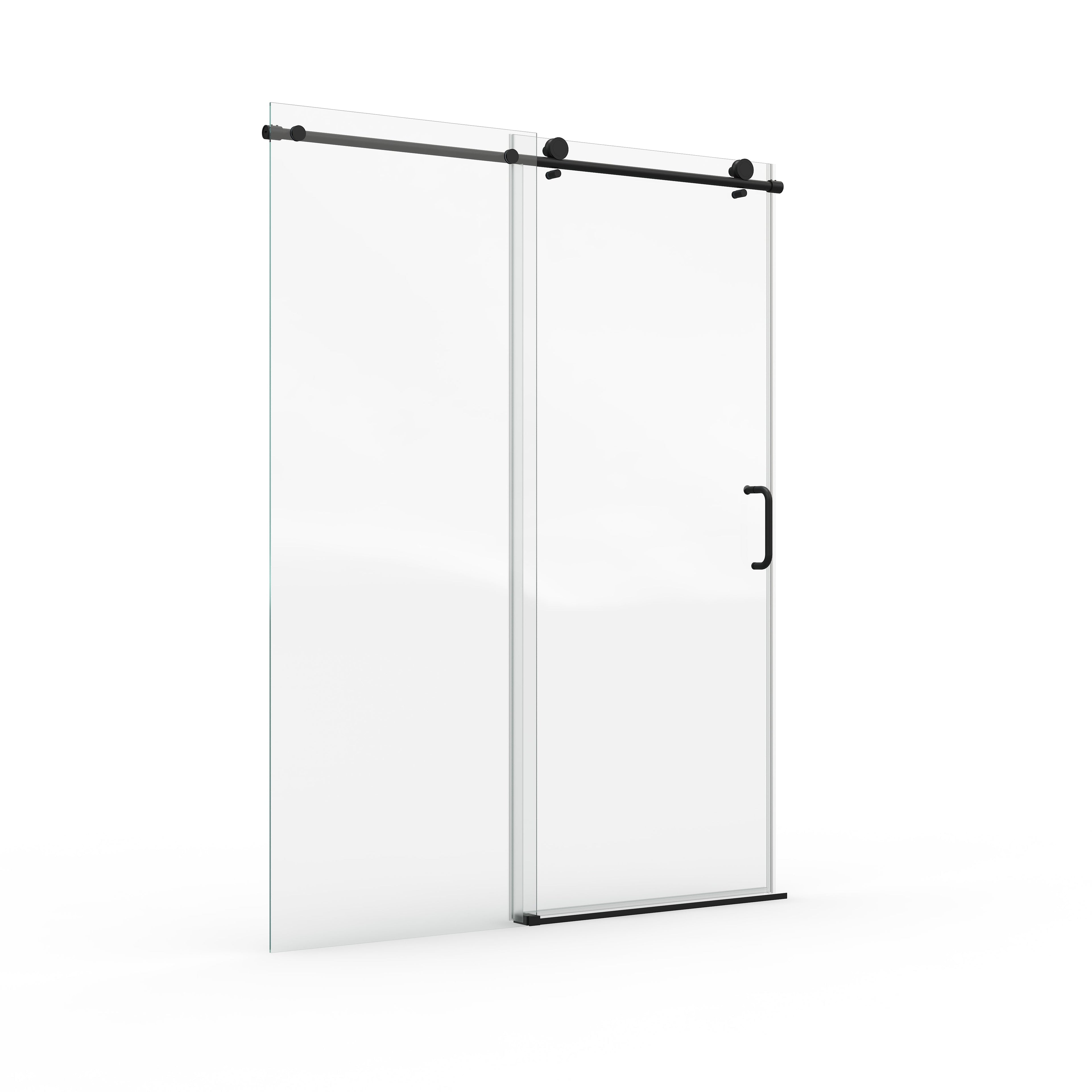 Frameless Single Sliding Shower Door