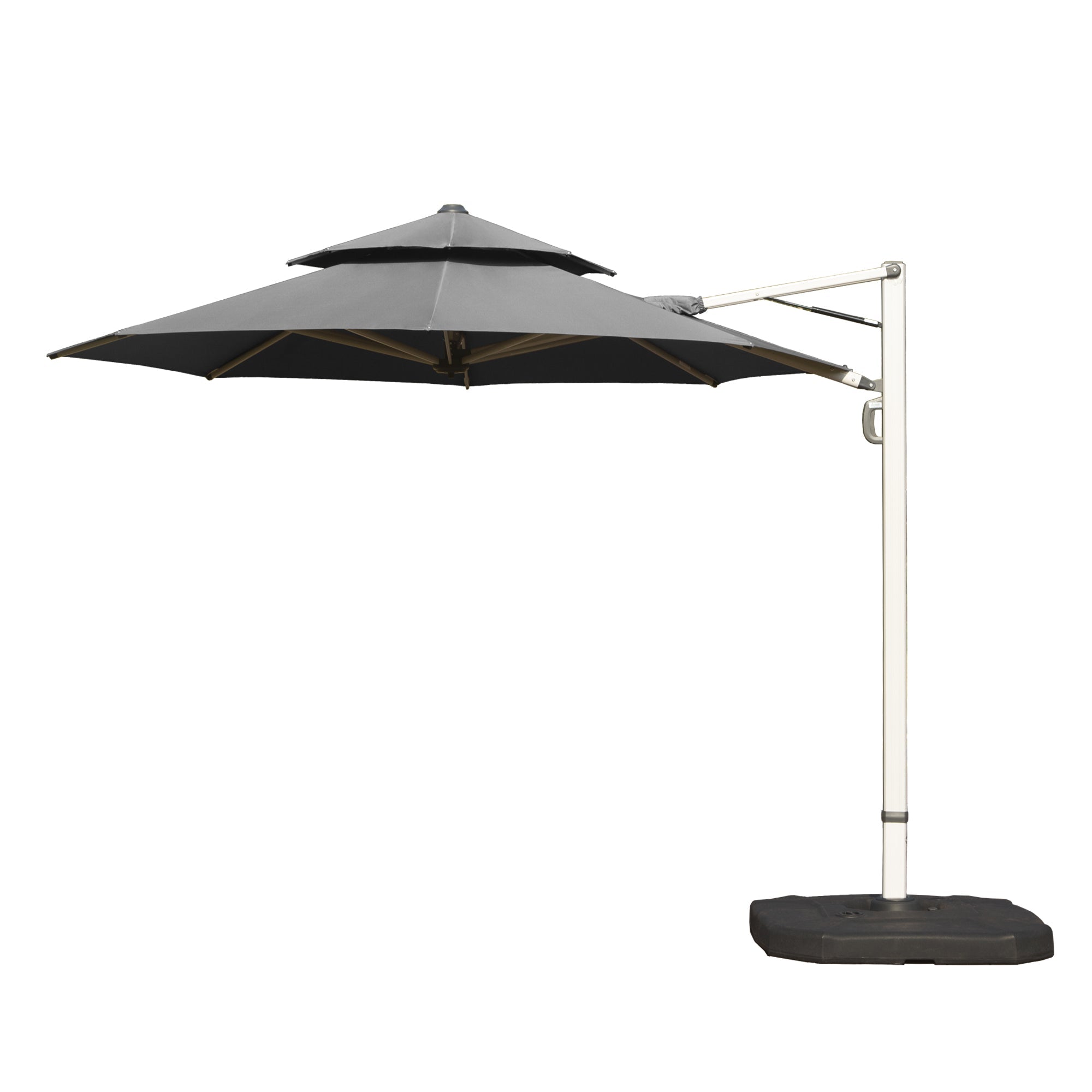 Round Cantilever Umbrella with Center Pole